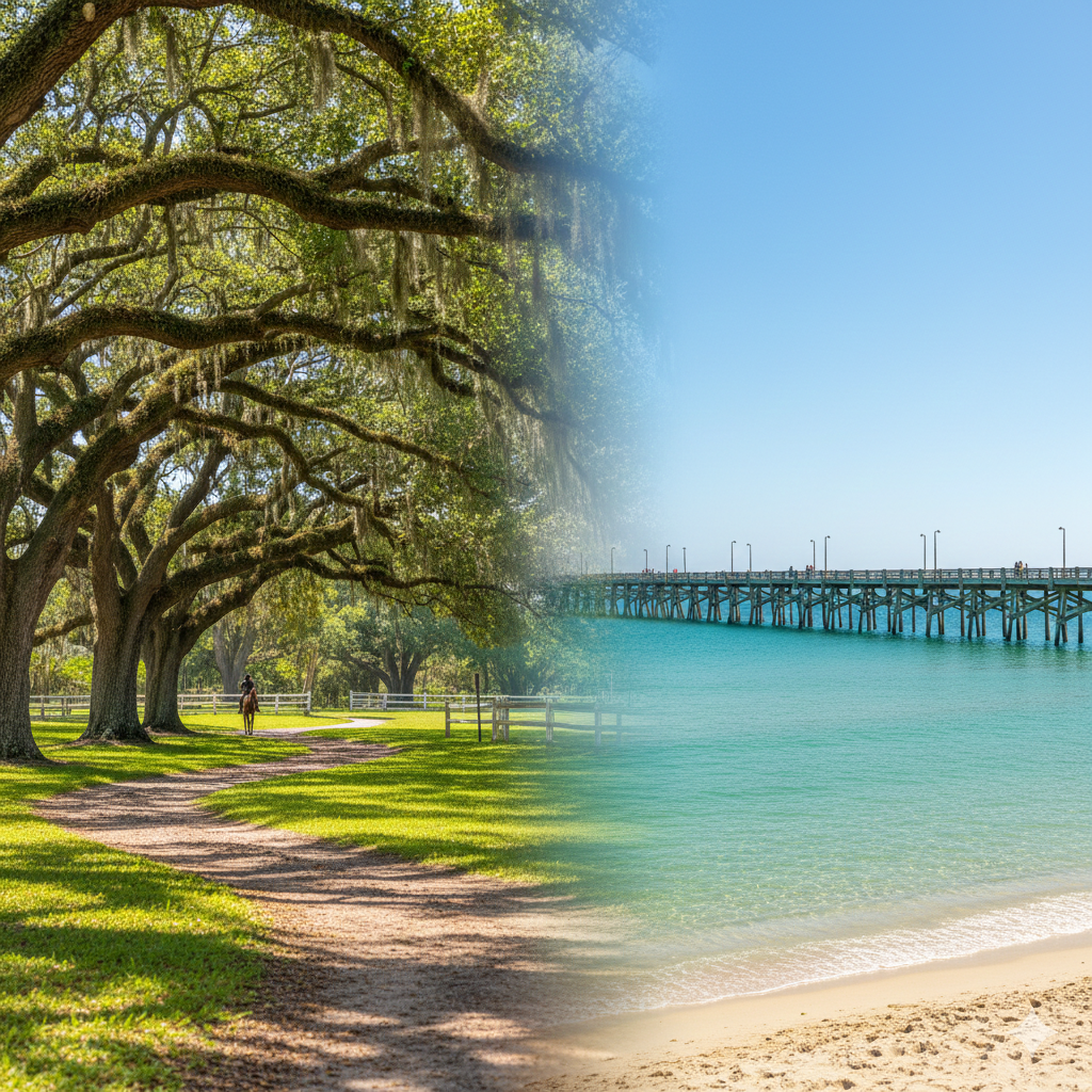 How Far is Davie from the Beach?