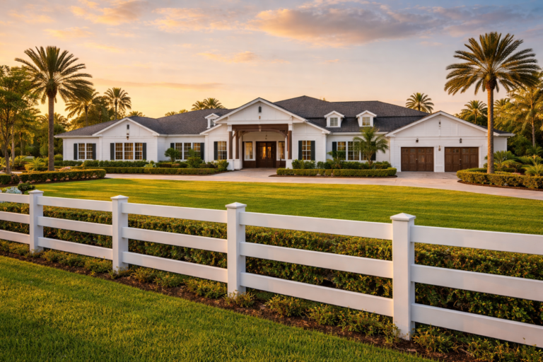 A luxury ranch-style home in Davie, Florida, illustrating the 2026 cost of living and local real estate market with Anthony Spitaleri.