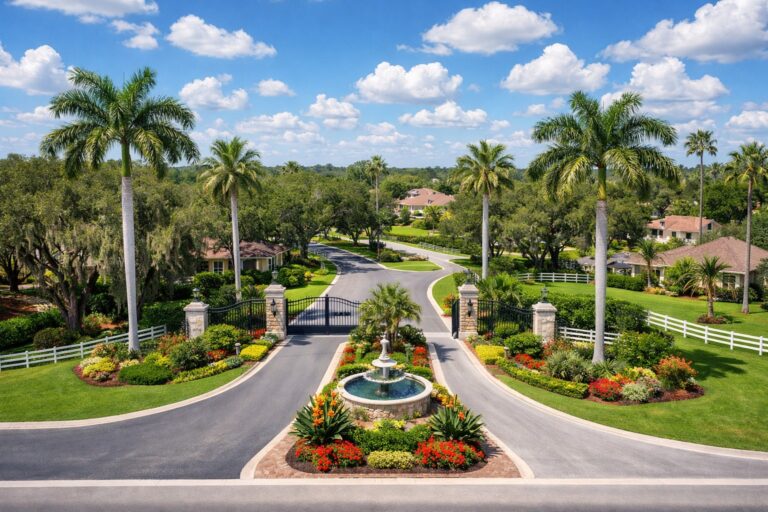 Where Do Professional Athletes and Celebrities Live in Davie, Florida? — Davie Florida aerial photo with palm and oak canopy 2026