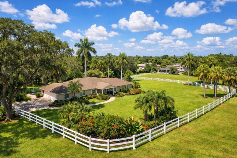 Davie FL Homes with No HOA: Where to Find Them — Davie Florida aerial photo with palm and oak canopy 2026