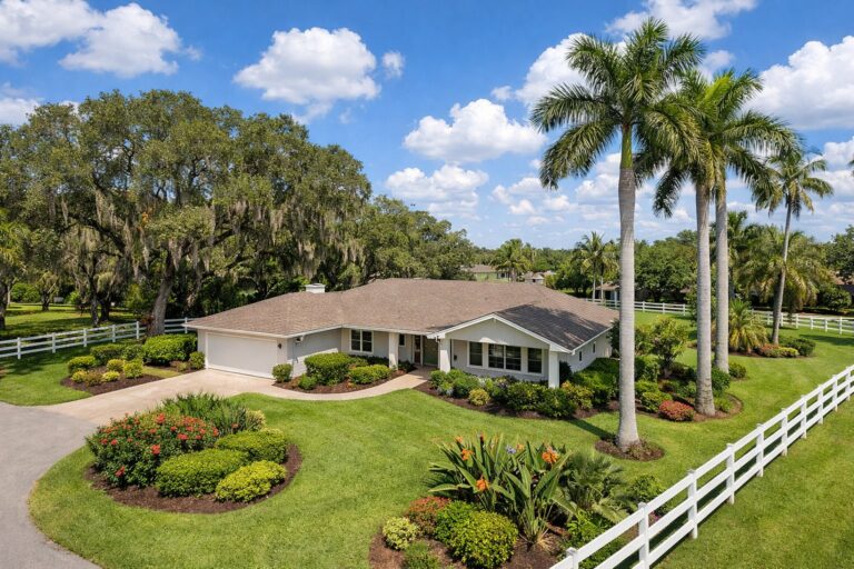 Davie Florida Cost of Living: What It Actually Costs in 2026 — Davie Florida aerial photo with palm and oak canopy 2026