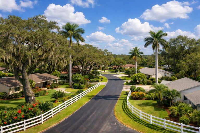 Davie Florida for Families — Davie Florida aerial photo with palm and oak canopy 2026
