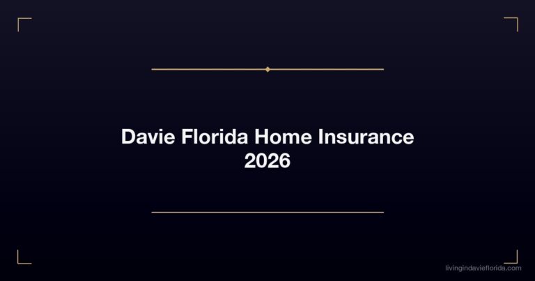 Home Insurance in Davie FL: 2026 Rate Cuts, Wind Mitigation, and What to Do This Week
