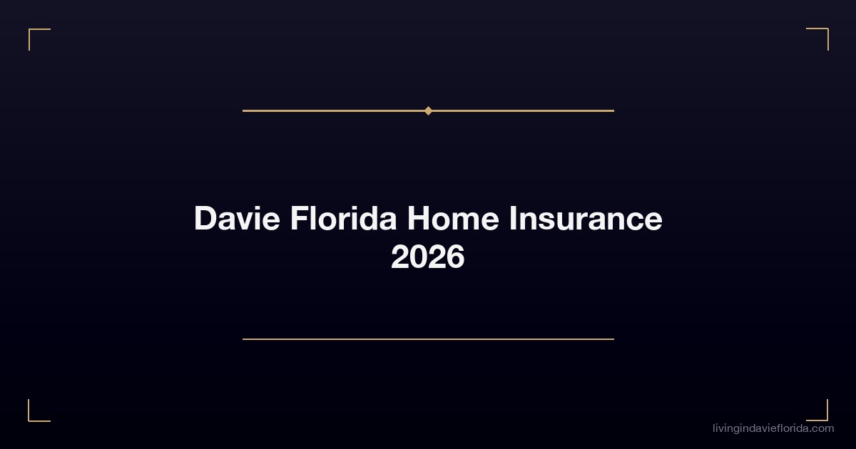 davie florida home insurance 2026 1
