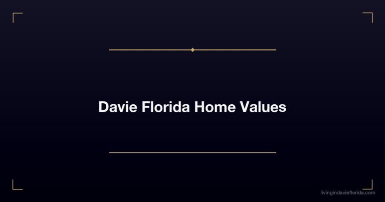 Davie Florida Home Values: What the 2026 Market Data Actually Shows