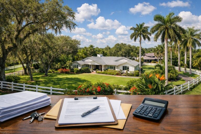 Davie Florida Property Taxes 2026: The Complete Homeowner Guide — Davie Florida aerial photo with palm and oak canopy 2026