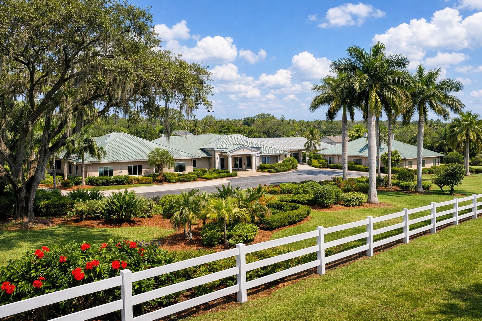 Davie Florida Schools: Ratings, Zones, and What Parents Need to Know — Davie Florida aerial photo with palm and oak canopy 2026