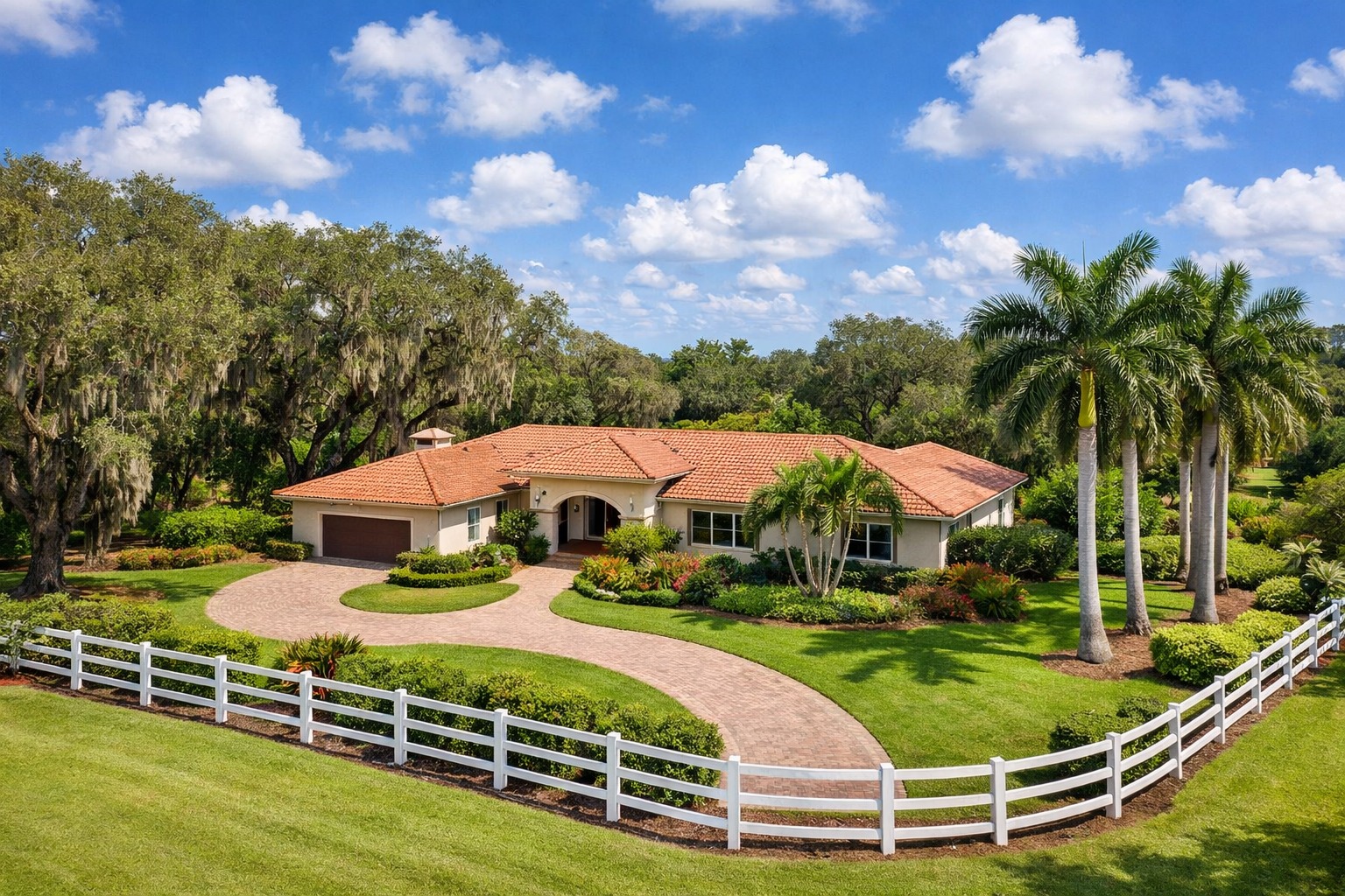 Davie Florida home with permit documents under live oak canopy where homeowners verify Davie building permit and zoning before construction or renovation 2026