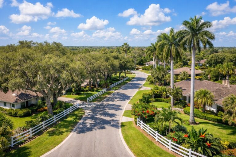 Davie vs Hollywood Florida: Suburban Space vs Beach Access — Davie Florida aerial photo with palm and oak canopy 2026