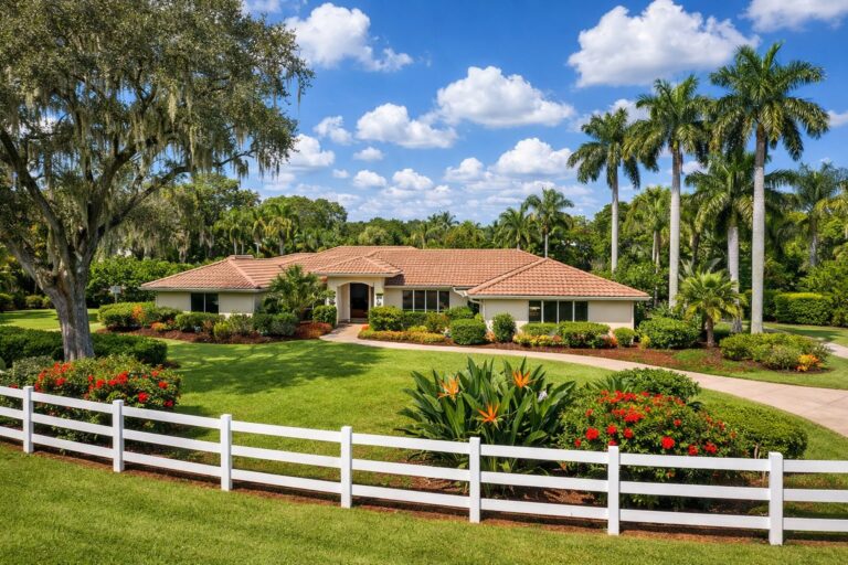 Davie Florida residential home being inspected under live oak canopy where buyers exercise their Florida real estate inspection period rights under FAR/BAR contract 2026