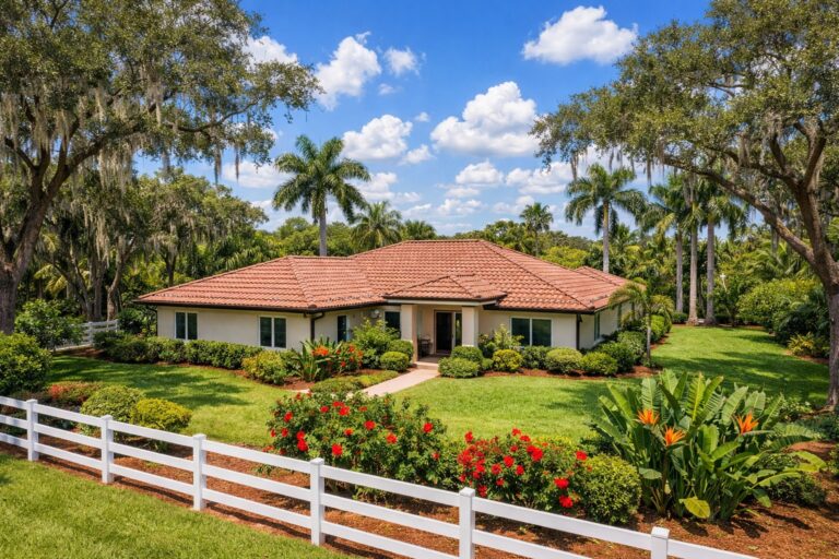 Davie Florida ranch home with hurricane impact windows roof straps and wind mitigation features that qualify for Florida wind mitigation insurance discount 2026