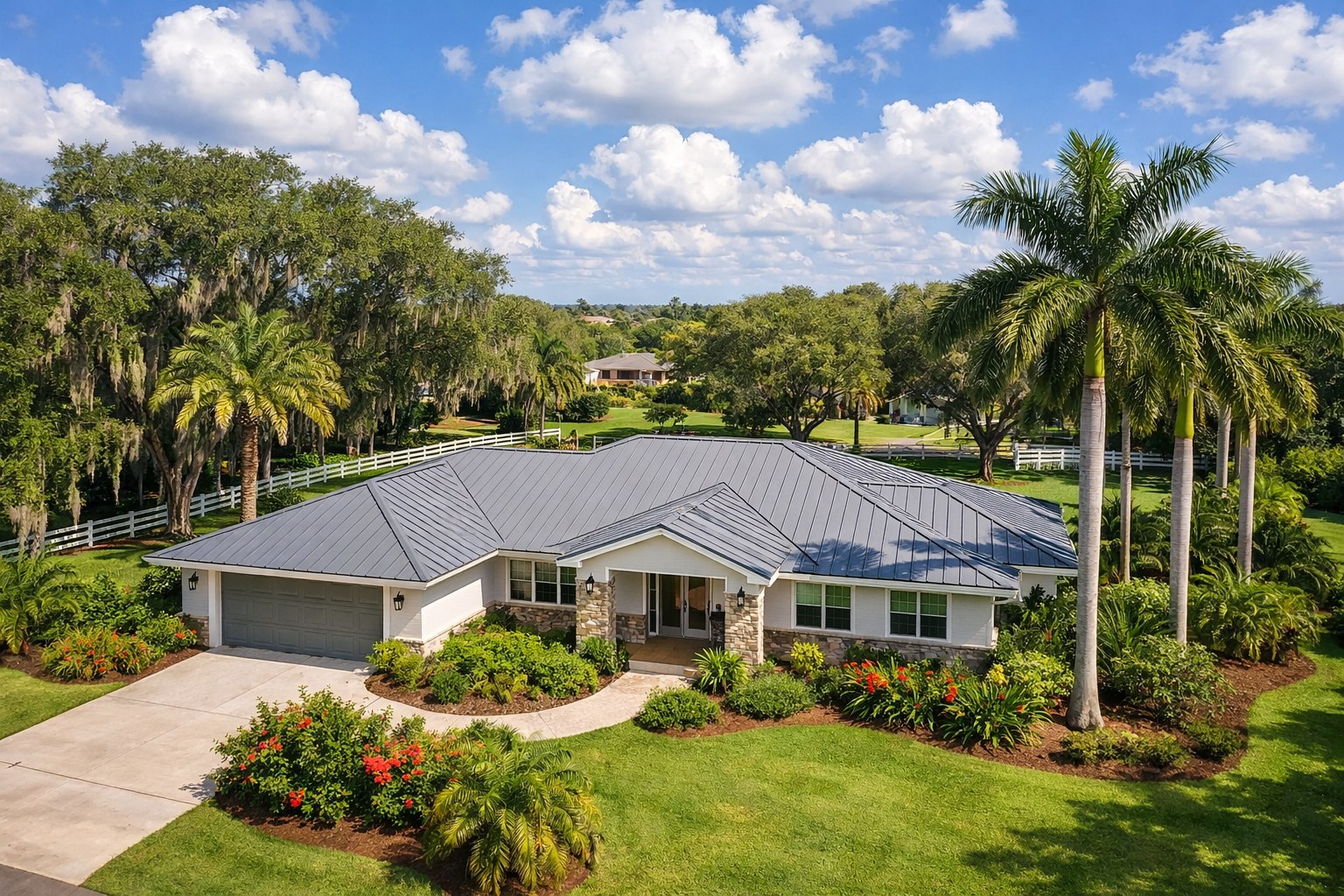 Home Insurance in Davie FL: 2026 Rate Cuts, Wind Mitigation, and What to Do This Week — Davie Florida aerial photo with palm and oak canopy 2026