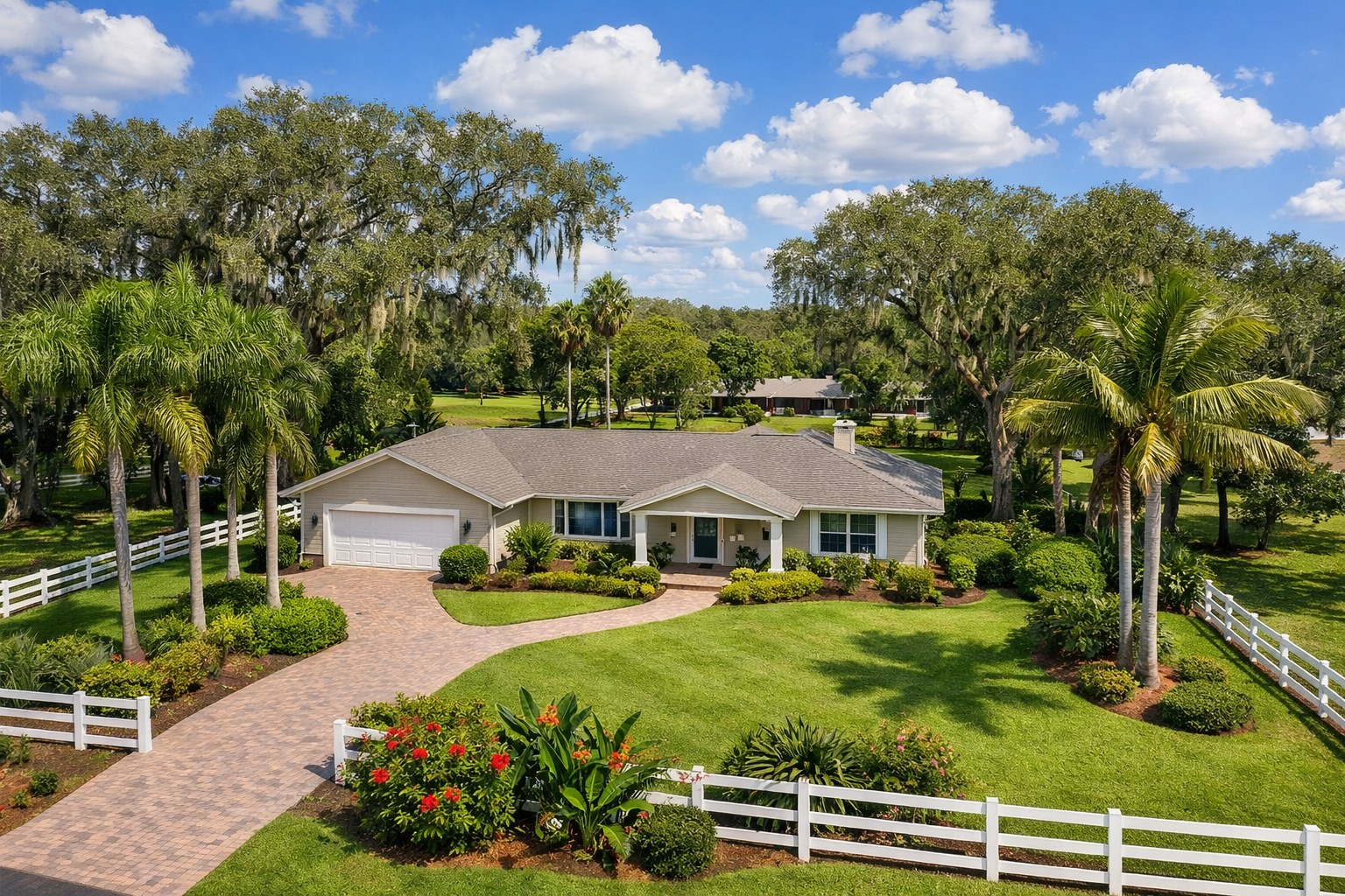 Is It Expensive to Live in Davie Florida? Breaking Down the Real Numbers — Davie Florida aerial photo with palm and oak canopy 2026