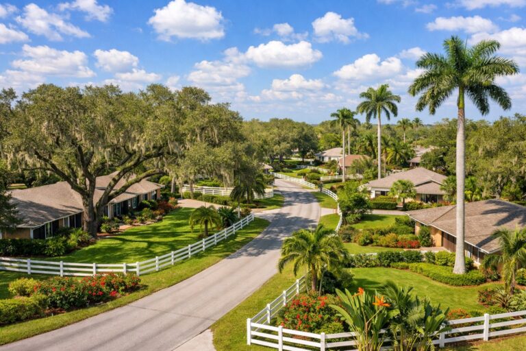 Moving to Davie Florida: Everything You Need to Know (2026) — Davie Florida aerial photo with palm and oak canopy 2026