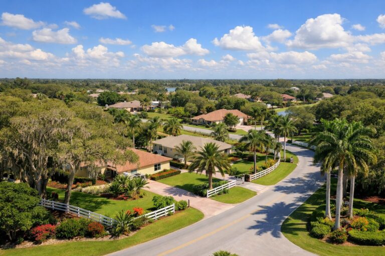 New Construction vs Resale in Davie: Which Is Right for You — Davie Florida aerial photo with palm and oak canopy 2026