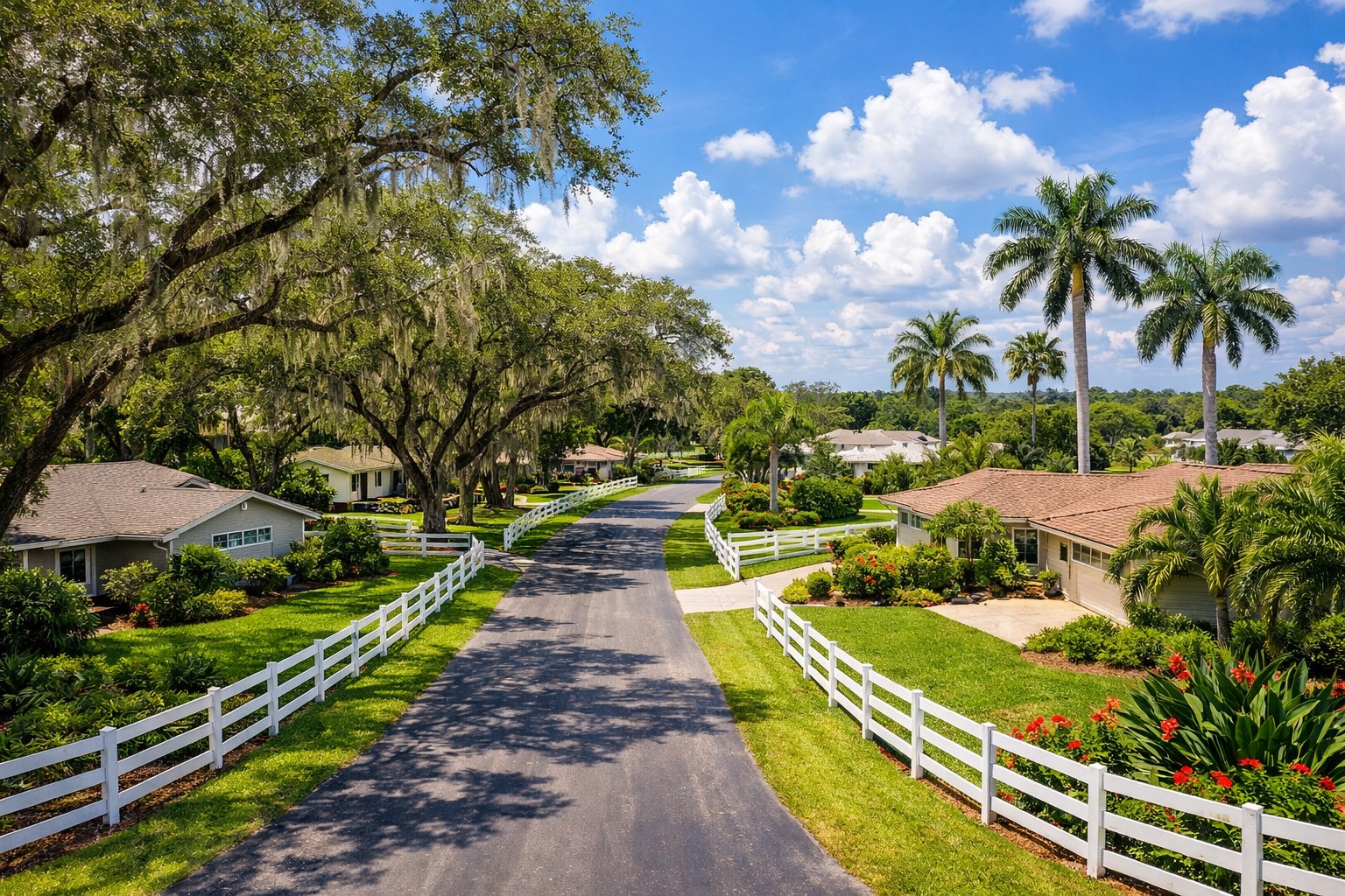 Remote Worker's Guide to Moving to Davie, Florida in 2026 — Davie Florida aerial photo with palm and oak canopy 2026