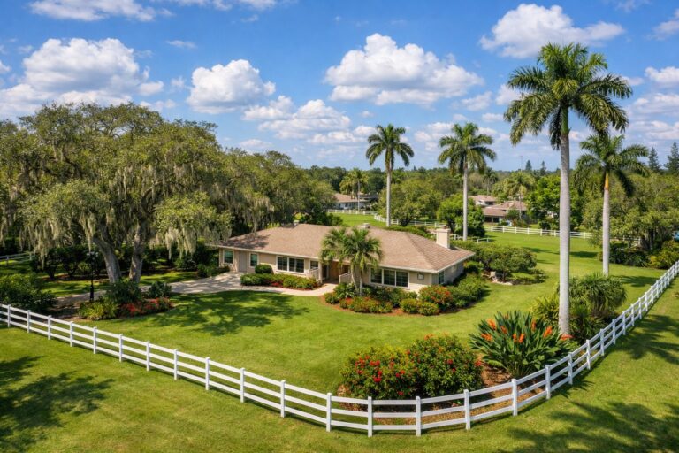 Rolling Hills Davie Florida: What Buyers Should Know — Davie Florida aerial photo with palm and oak canopy 2026