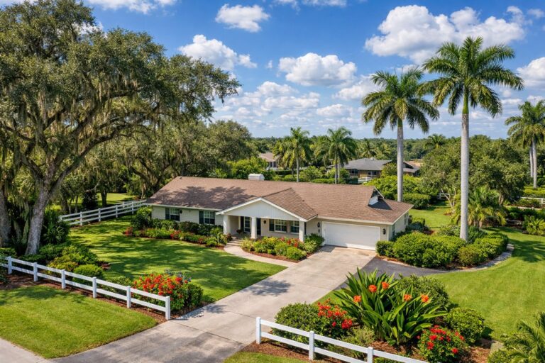 What Can $500,000 Buy in Davie, Florida? (2026 Home Buying Guide) — Davie Florida aerial photo with palm and oak canopy 2026