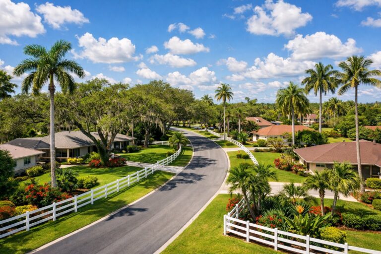 What Is It Really Like Living in Davie, Florida? — Davie Florida aerial photo with palm and oak canopy 2026