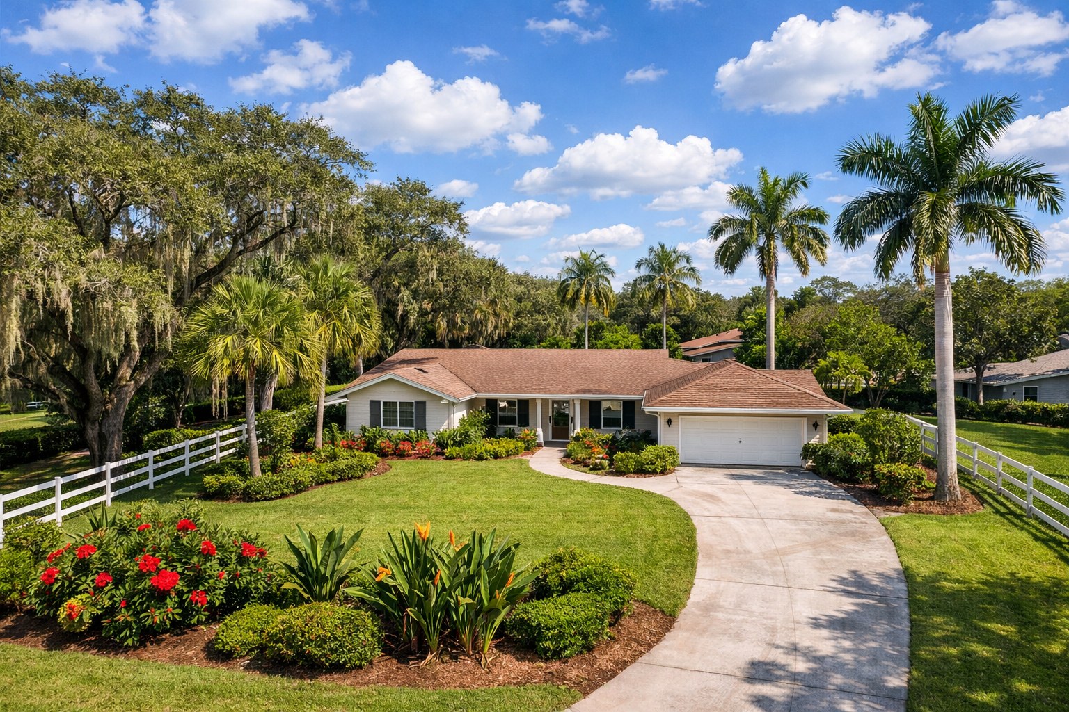 What Is My Davie Home Worth? How to Price It Right — Davie Florida aerial photo with palm and oak canopy 2026