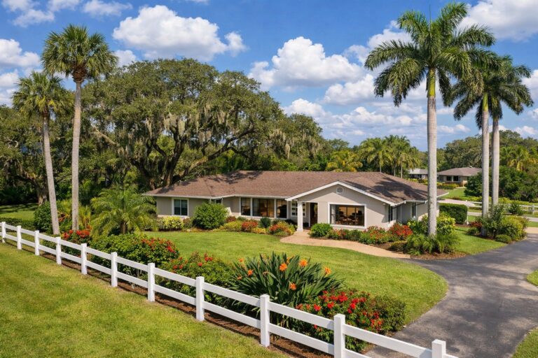 Working from Home Davie Florida — Davie Florida aerial photo with palm and oak canopy 2026