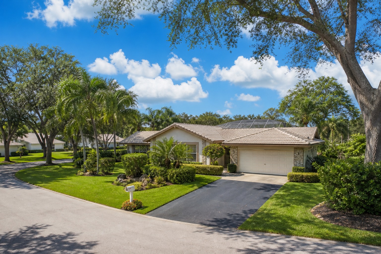 Davie Florida Shenandoah neighborhood ranch style home